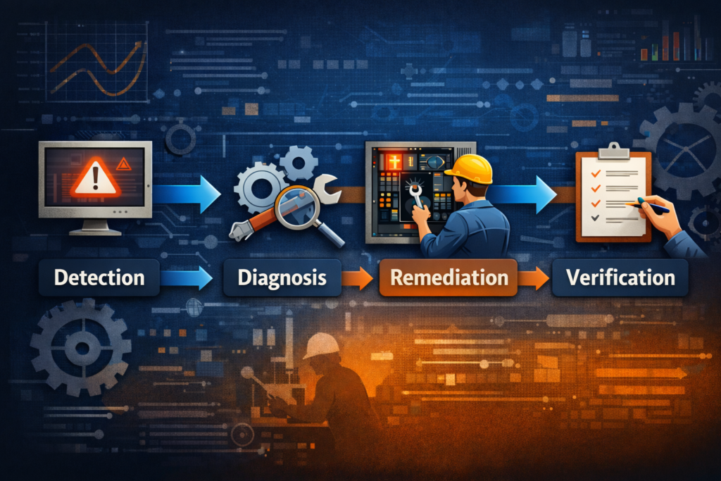 The Anatomy of MTTR What Drives It and How to Improve It - Breaking Down MTTR The 4 Phases of Recovery