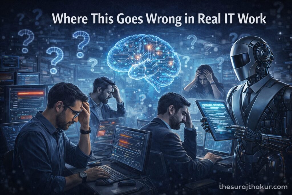Where This Goes Wrong in Real IT Work - AI is Not Your Employee. Think of It as a Second Brain