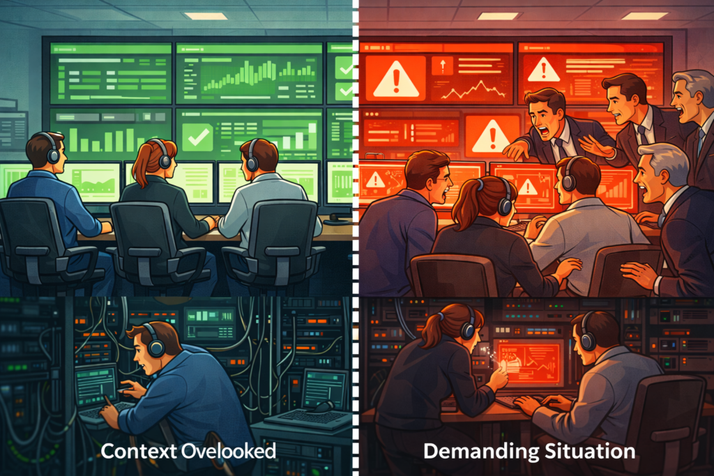 Why Stability in IT Operations Often Goes Unnoticed - How Demanding Situations Shape Perception