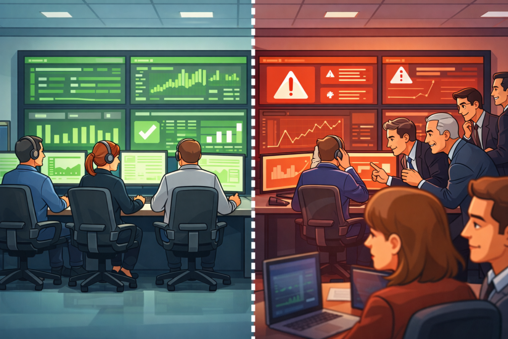 Why Stability in IT Operations Often Goes Unnoticed - Visibility Is Tied to Pressure, Not Consistency